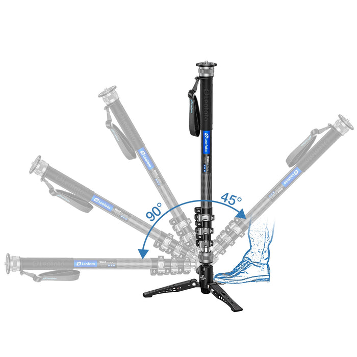 Leofoto MF-324CL+VD-04 Professional Carbon Fibre Monopod