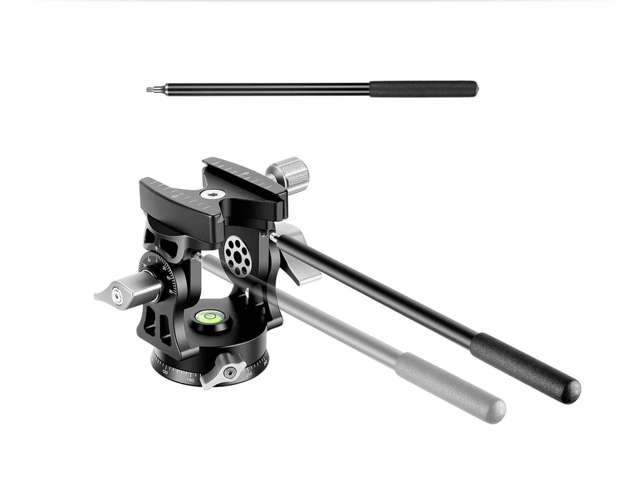 Tête monopode bidirectionnelle Leofoto VH-30LR pour objectif long Tête monopode bidirectionnelle Leofoto VH-30LR pour objectif long