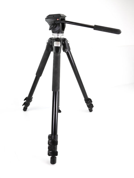 Preowned Manfrotto 055CLB Tripod & Manfrotto 701RC2 Video Head - 2H2-0016