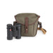 Billingham Galbin Binocular Case for 8x32 / 8x42 Binoculars - Sage FibreNyte / Chocolate Leather