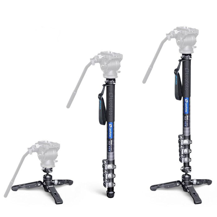Leofoto MF-324C+VD-03N Professional Carbon Fibre Monopod