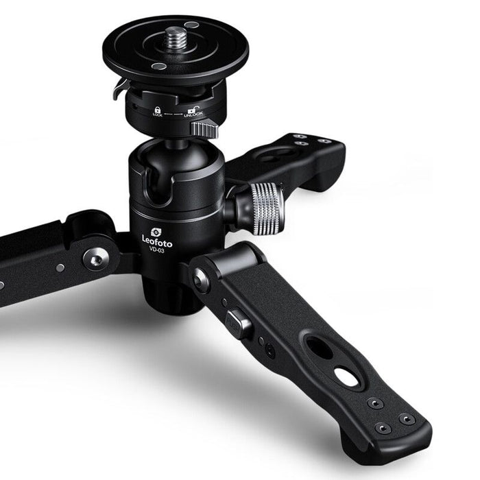 Leofoto MF-324C+VD-03N Professional Carbon Fibre Monopod