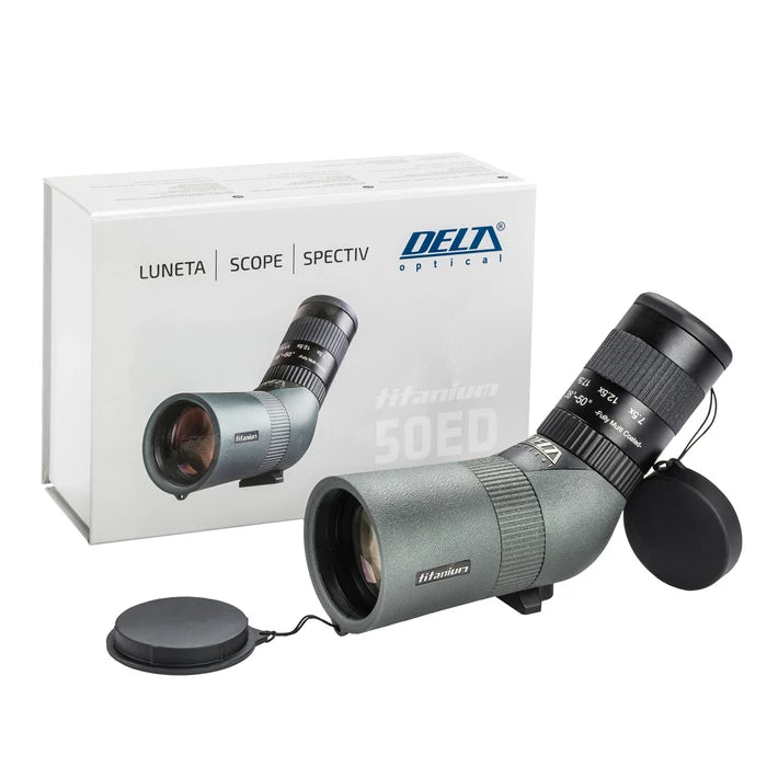 Delta Optics Delta Optical Titanium ED 7.5-22.5x50 Spotting Scope — South West Optics