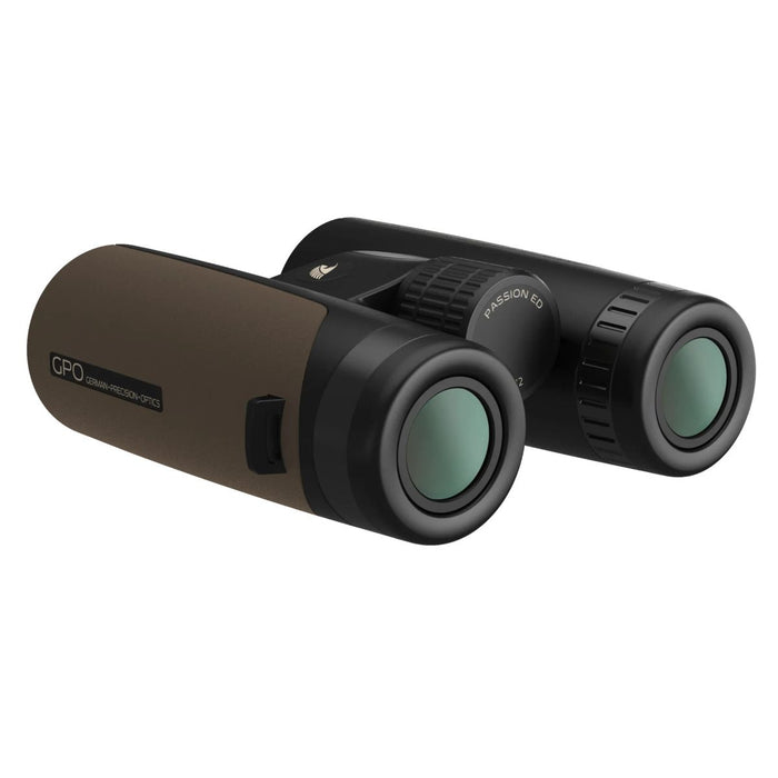 GPO Passion ED 10x42 Binoculars - Black / Brown