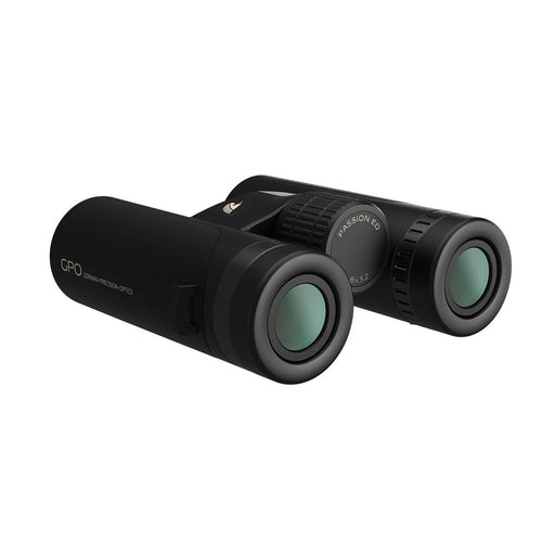 German Precision Optics Passion ED 10x32 Midsize Binoculars - Black / Black