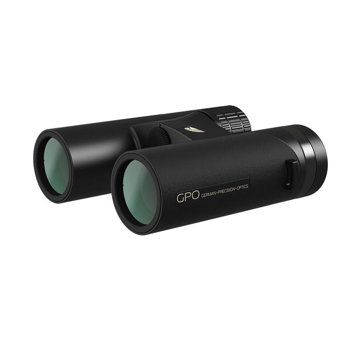 German Precision Optics Passion ED 10x32 Midsize Binoculars - Black / Black