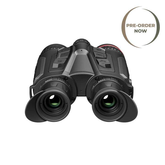 HIKMICRO Habrok Pro HQ50L Multi-Spectrum Thermal Binocular - 640px 50mm with 4K Optical Camera LRF and Harness