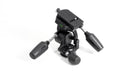 Preowned MANFROTTO 808RC4 3-Way Pan/Tilt Tripod Head With Quick Release Plate - 2H200801