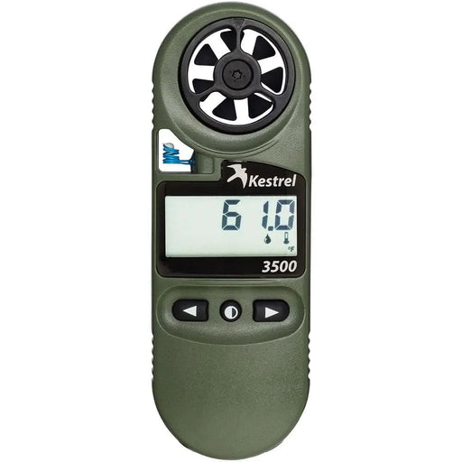 Kestrel 3500NV Weather Meter / Digital Psychrometer +NV Backlight - Olive Drab