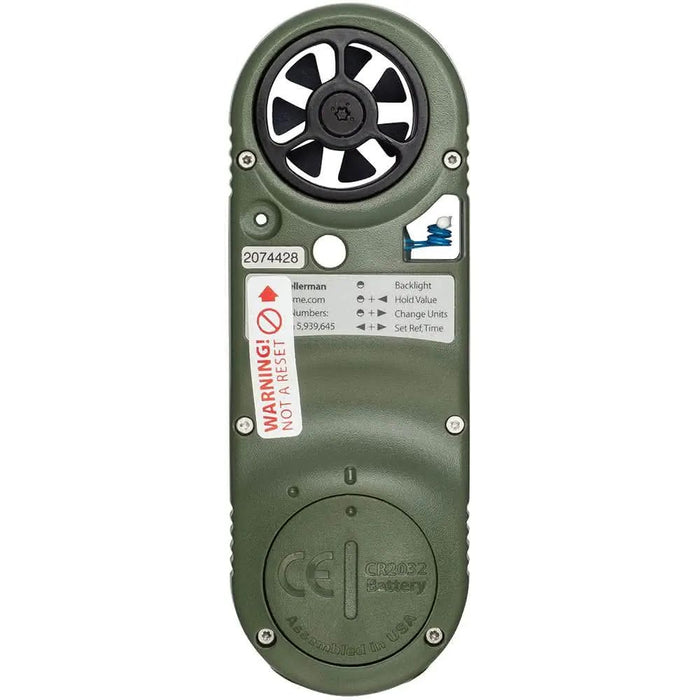 Kestrel 3500NV Weather Meter / Digital Psychrometer +NV Backlight - Olive Drab