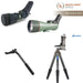Kowa TSN-88A Prominar Spotting Scope and Leofoto Ranger LS-365C Carbon Tripod with PG-1 CAMO Gimbal