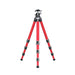 Leofoto Athena LA-284C 10 Layer Carbon Water, Sand Proof, Corrosion Resistant Titanium Feet RED Tripod with LH-30 Ball Head - Max Load 10kg, Min 160mm to 1290mm