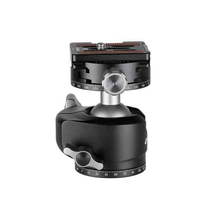 Leofoto LH Series LH-30R 30mm low profile ball head with NP-50 Plate