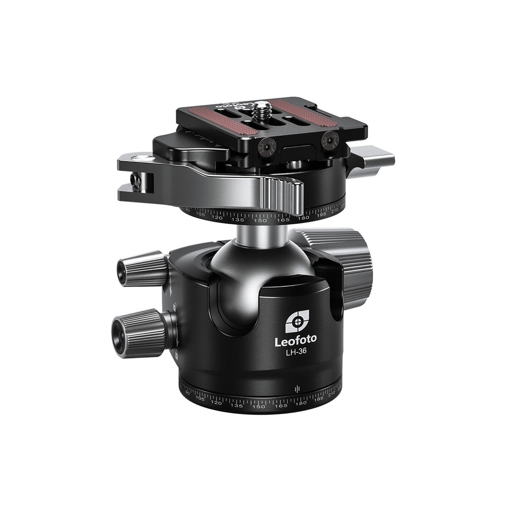 Leofoto LH Series LH-36PCL 36mm Low Profile Ball Head with PCL-52