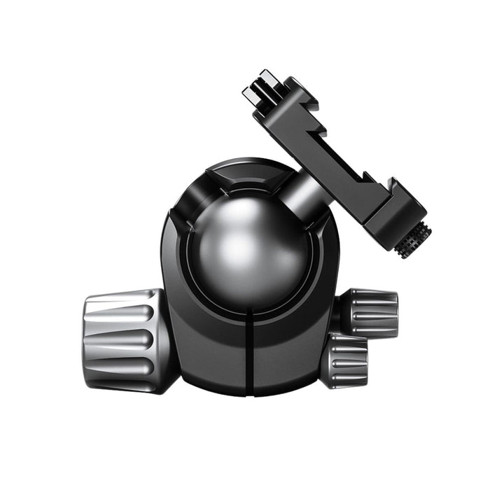 Leofoto LH-40SC 40mm Low Center of Gravity Ball Head with Low Profile QR Arca/Picatinny Clamp (20kg Load)