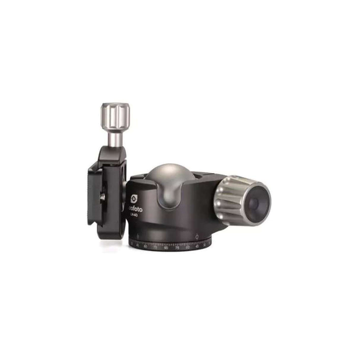 Leofoto LH Series LH-40 40mm Low Profile Ball Head and QP-70N QR Plate - Max Load 20kg