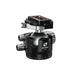 Leofoto LH Series LH-55R+RH-3 55mm Low Centre of Gravity Ball Head with RH-3 Clamp