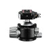 Leofoto LH Series LH-55R+RH-3 55mm Low Centre of Gravity Ball Head with RH-3 Clamp