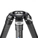 Leofoto LM Summit LM-364CL 10 Layer Carbon Hollow-out Spider 75mm Bowl Tall Tripod with Safety Lock System - Max Load 30kg, Min 96mm to Max 1700mm