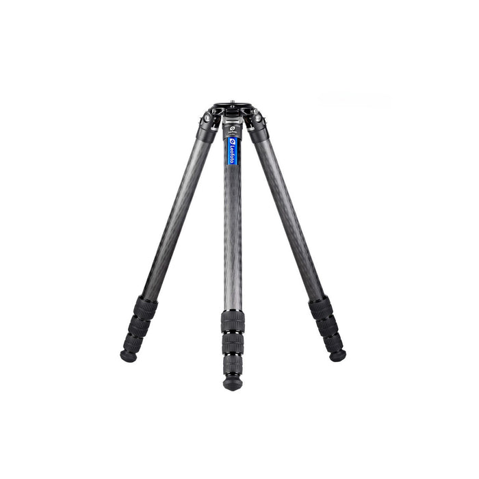 Leofoto LM Summit LM-364CL 10 Layer Carbon Hollow-out Spider 75mm Bowl Tall Tripod with Safety Lock System - Max Load 30kg, Min 96mm to Max 1700mm