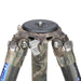 Leofoto LM Summit CAMO LM-365C 10 Layer Carbon Hollow-out Spider 75mm Bowl Tripod with Safety Lock System - Max Load 25kg, Min 80mm to Max 1540mm