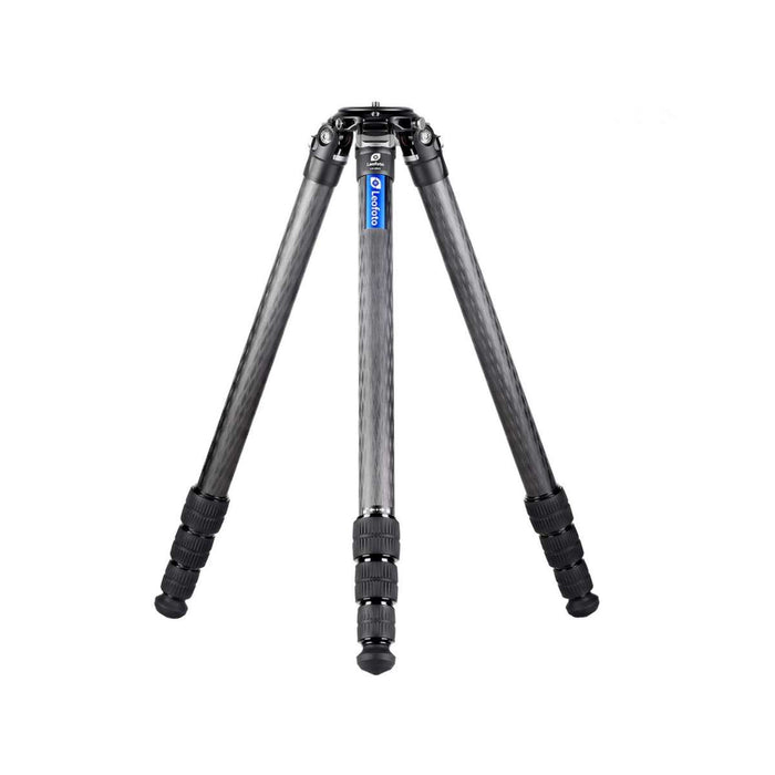 Leofoto LM Summit LM-404CL 10 Layer Carbon Hollow-out Spider 100mm Bowl Tall Tripod with Safety Lock System - Max Load 40kg, Min 128mm to Max 2135mm