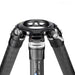 Leofoto LM Summit LM-405C 10 Layer Carbon Hollow-out Spider 100mm Bowl Tripod with Safety Lock System - Max Load 30kg, Min 100mm to Max 1656mm