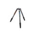 Leofoto Mountain HD Tripod Kit LN-364C 10 Layer Carbon Hollow-out Spider 180 Degree Folding Silcone Handle Tripod with YB-75LK Arca Levelling Bowl Head with Handle and Hook - Max Load 35kg, Min 174 mm to Max 1635mm