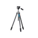 Leofoto MR. O LO-223CS 10 Layer Carbon Tripod with Built in Ball Head and SW-02 Pan and Tilt Head for Spotting Scopes and Binoculars - Max Load 10kg, Min 140mm to Max 1690mm