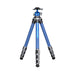 Leofoto Poseidon All Blue LP-284C 10 Layer Carbon Water, Sand and Dust proof Corrosion Resistant Titanium Feet Tripod with LH-30 Blue Ball Head - Max Load 10kg, Min 160mm to Max 1290mm