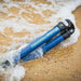 Leofoto Poseidon All Blue LP-324C 10 Layer Carbon Water, Sand and Dust proof Corrosion Resistant Titanium Feet Tripod with LH-40 Blue Ball Head - Max Load 15kg, Min 165mm to Max 1395mm