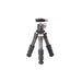 Leofoto Ranger LS-223C 10x Layer Carbon Fiber Mini Compact Tripod with LH-25 Low Profile Ballhead - Max Load 10kg, Min 118mm to Max 370mm