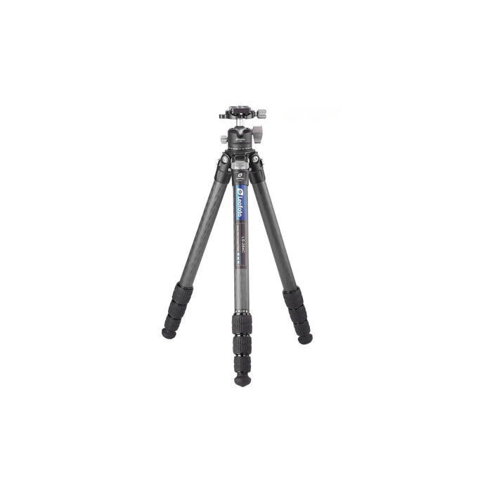 Leofoto Ranger LS-284C 10x Layer Carbon Fibre Tripod with LH-30 Low Profile Ballhead & Separate Centre Column - Max Load 10kg, Min 150mm to Max 1280mm + Col