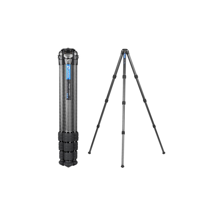 Leofoto Ranger LS-364C 10X Layer Carbon Half Spider Bowl Tripod - Max Load 25kg, Min 80mm to Max 1480mm