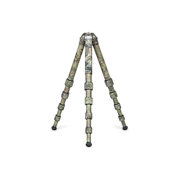 Leofoto Ranger CAMO LS-365C Lightweight 10x Layer Carbon Half Ball Levelling Tripod with PG1 CAMO Gimbal Head - Max Load - 20kg, Min 330mm to Max 1778mm