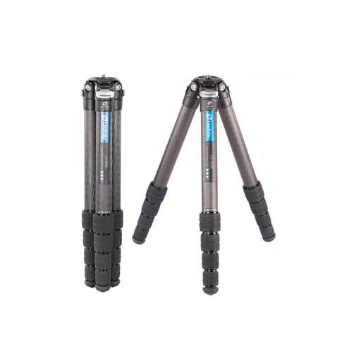 Leofoto Ranger LS-365C Lightweight 10x Layer Carbon Half Ball Levelling Tripod - Max Load - 20kg, Min 80mm to Max 1520mm