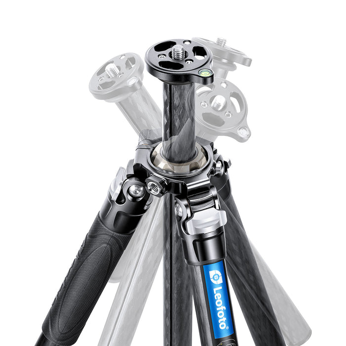 Leofoto LV-323C Manba LV Video Head System Flip Lock Carbon Fibre tripod- 15kg