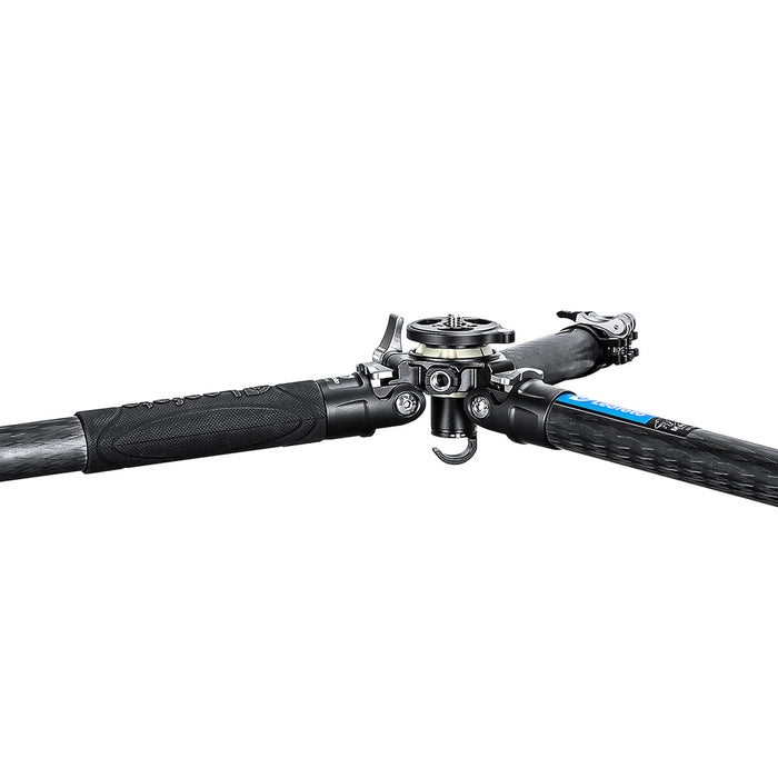 Leofoto LV-323C Manba LV Video Head System Flip Lock Carbon Fibre tripod- 15kg