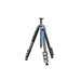 Leofoto LV-324C Manba LV Video Head System Flip Lock Carbon Fibre Tripod - Max Load 15kg, Min 100mm, Max 1560mm