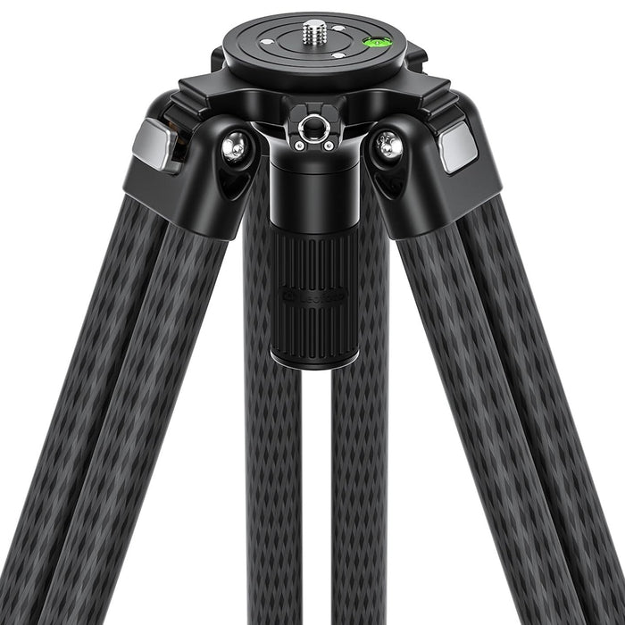 Leofoto KINGKONG Dual-Tube Video Tripod with Fluid Head Set