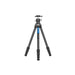 Leofoto MR.Y LY-254C 10 Layer Carbon Y Shaped Centre Tripod with LH-30 Low Profile Ball Head - Max Load 8kg, Min 140 mm to Max 1500mm