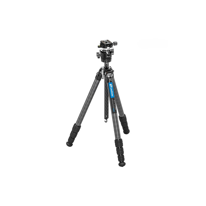 Leofoto MR.Y LY-254C 10 Layer Carbon Y Shaped Centre Tripod with LH-30 Low Profile Ball Head - Max Load 8kg, Min 140 mm to Max 1500mm