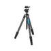 Leofoto MR.Y LY-284C 10 Layer Carbon Y Shaped Centre Tripod with LH-30 Low Profile Ball Head - Max Load 10kg, Min 160 mm to Max 1550mm