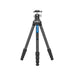 Leofoto MR.Y LY-284C 10 Layer Carbon Y Shaped Centre Tripod with LH-30 Low Profile Ball Head - Max Load 10kg, Min 160 mm to Max 1550mm