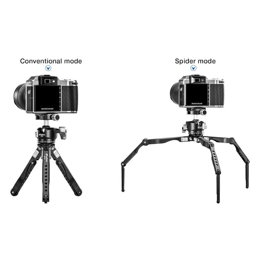 Leofoto SPIDER MT-04 Mini table tripod and LH-30 Ball head - Max Load 5kg