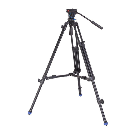 LEOFOTO LF-60 Video Tripod + VT-10 60mm Bowl Fluid Drag Head Bowl