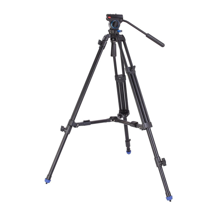 LEOFOTO LF-60 Video Tripod + VT-10 60mm Bowl Fluid Drag Head Bowl