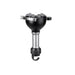 Leofoto YB-75LC Levelling Half Ballhead Arca Adapter with QR Lever and Long Handle and Hook