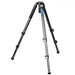 Leofoto Manba LVM Video Head System LVM-323C Flip Lock Carbon Fibre Tripod and BV-10 Video Fluid Head 6kg