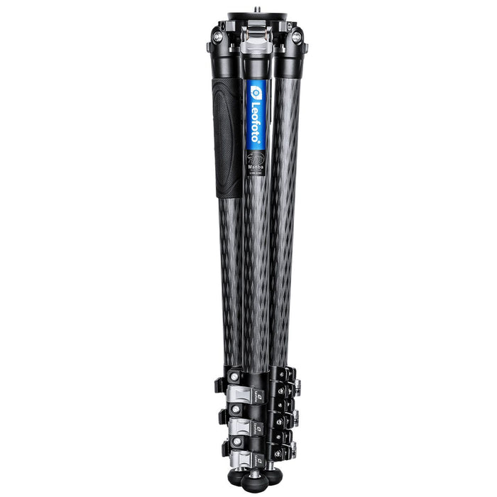 Leofoto Manba LVM Video Head System LVM-324C Flip Lock Carbon Fibre Tripod - Max Load 25kg